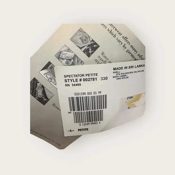 London Fog Spectator L Petite Women's Full Zip Jacket Sage Green Water Repellent - Picture 4 of 7